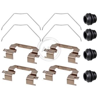 Kit d'accessoires, plaquette de frein à disque A.B.S. [1963Q]