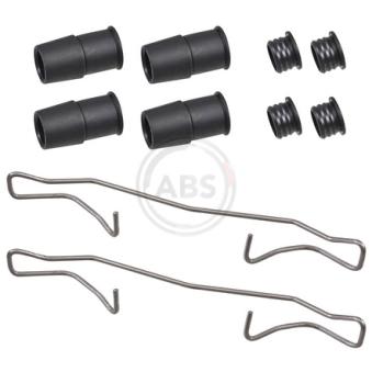 Kit d'accessoires, plaquette de frein à disque A.B.S. 1975Q pour MAZDA CX-5 1.6 CDTi - 110cv