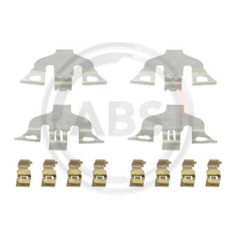 Kit d'accessoires, plaquette de frein à disque A.B.S. 1992Q