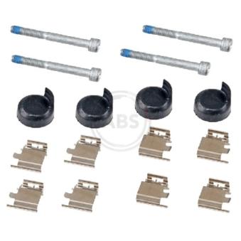 Kit d'accessoires, plaquette de frein à disque A.B.S. 2001Q pour CITROEN JUMPER 3.0 HDI 155 - 157cv