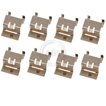 Kit d'accessoires, plaquette de frein à disque A.B.S. 2002Q pour CITROEN C4 Picasso 1.2 Puretech 130 - 131cv