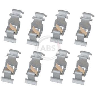 Kit d'accessoires, plaquette de frein à disque A.B.S. [2013Q]