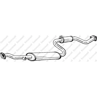 Silencieux central BOSAL 285-333