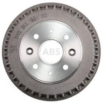 Tambour de frein A.B.S. 2643-S pour KIA SEPHIA 1.6 i - 80cv