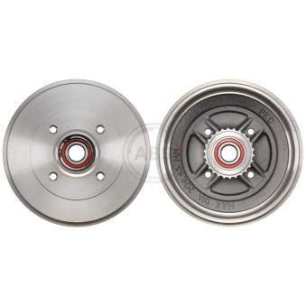 Tambour de frein A.B.S. [2656-SC]
