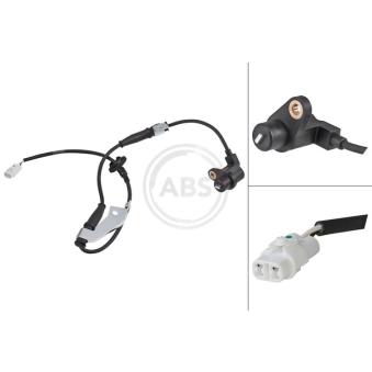 Capteur, vitesse de roue A.B.S. 30197 pour SUZUKI IGNIS 1.3 - 83cv