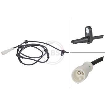 Capteur, vitesse de roue A.B.S. 30211 pour LANCIA Y 1.1 - 54cv