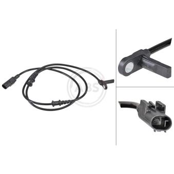 Capteur, vitesse de roue A.B.S. 30237 pour MERCEDES-BENZ VITO 116 CDI 4-matic - 163cv