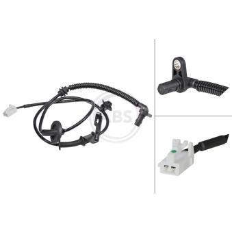 Capteur, vitesse de roue A.B.S. [30500]