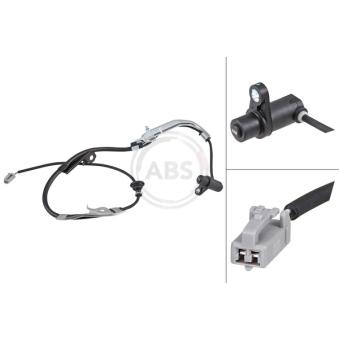 Capteur, vitesse de roue A.B.S. 31046 pour MERCEDES-BENZ GLE 2.0 16V - 129cv