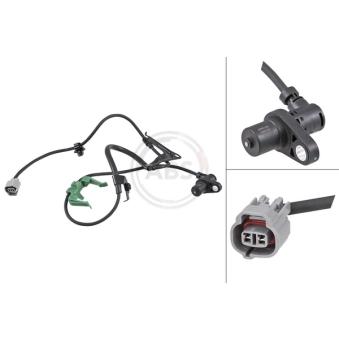Capteur, vitesse de roue A.B.S. 31074 pour TOYOTA AVENSIS 1.6 - 101cv