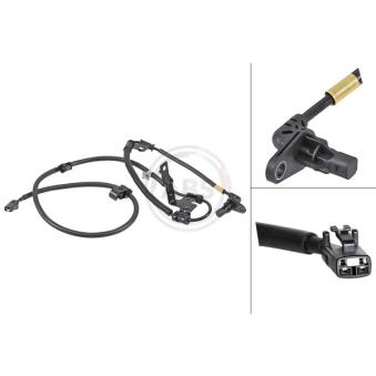 Capteur, vitesse de roue A.B.S. 31557 pour KIA MAGENTIS 2.0 CRDi - 163cv