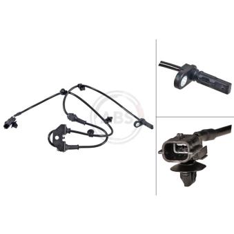 Capteur, vitesse de roue A.B.S. [31579]