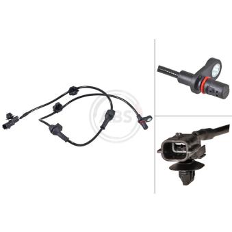 Capteur, vitesse de roue A.B.S. 31581 pour MAZDA CX-7 1.2 - 94cv
