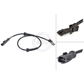 Capteur, vitesse de roue A.B.S. 31605 pour TESLA MODEL X 111 CDI - 110cv