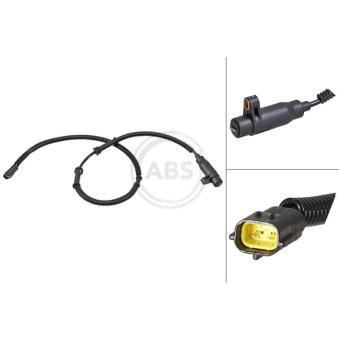 Capteur, vitesse de roue A.B.S. 31620 pour KIA SHUMA 1.5 i 16V - 88cv