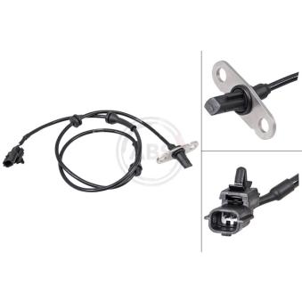 Capteur, vitesse de roue A.B.S. [31696]