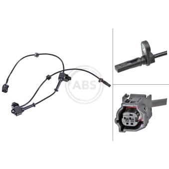 Capteur, vitesse de roue A.B.S. 31700 pour MAZDA 3 1.5 - 120cv