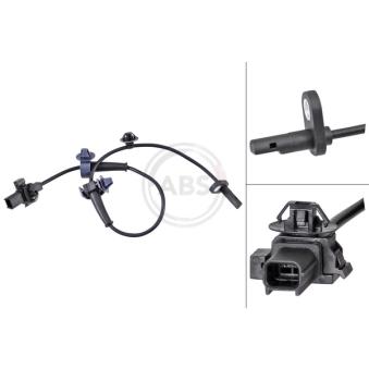 Capteur, vitesse de roue A.B.S. 31739 pour HONDA CIVIC 1.6 i-DTEC - 120cv