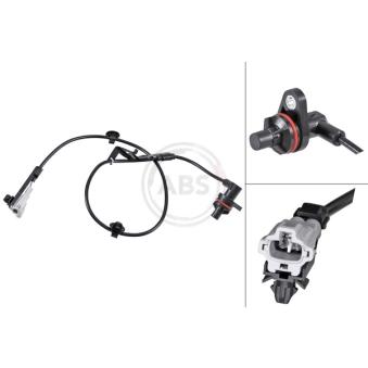 Capteur, vitesse de roue A.B.S. [31766]