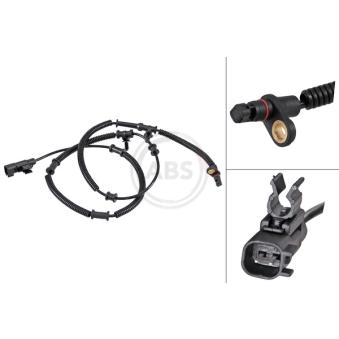 Capteur, vitesse de roue A.B.S. [31823]