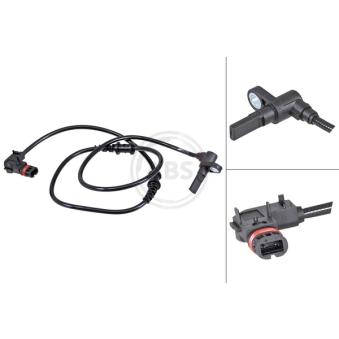 Capteur, vitesse de roue A.B.S. 31831 pour MERCEDES-BENZ VIANO 3.7 - 231cv