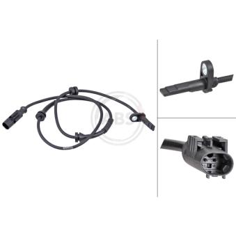 Capteur, vitesse de roue A.B.S. 31835 pour JEEP CHEROKEE 1.9 JTDM 16V - 136cv