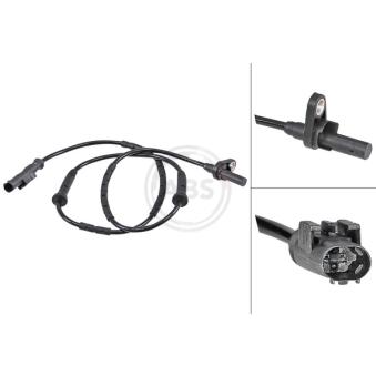 Capteur, vitesse de roue A.B.S. 31851 pour BMW Z4 sDrive 35 is - 340cv