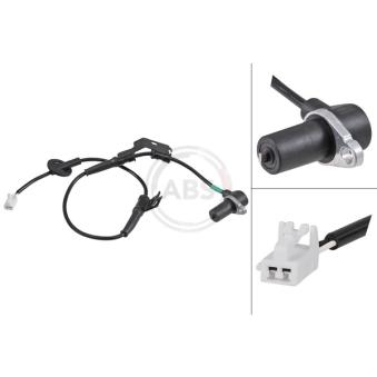 Capteur, vitesse de roue A.B.S. 31887 pour HYUNDAI XG 30/300 - 188cv