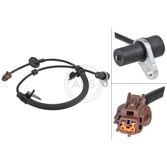 Capteur, vitesse de roue A.B.S. 31918 pour NISSAN ALMERA 2.0 - 136cv