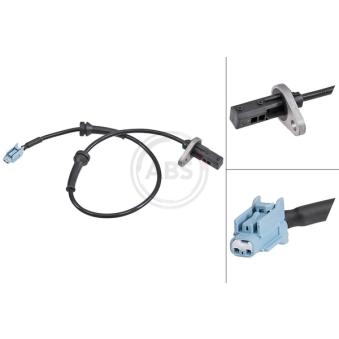 Capteur, vitesse de roue A.B.S. 31949 pour NISSAN NT400 CABSTAR 35.15. 45.15 - 146cv
