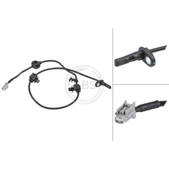 Capteur, vitesse de roue A.B.S. 31955 pour SUBARU OUTBACK 2.5 i - 167cv