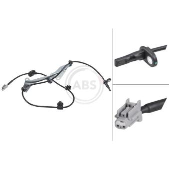 Capteur, vitesse de roue A.B.S. 31956 pour SUBARU OUTBACK 2.5 i - 167cv