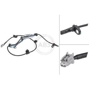 Capteur, vitesse de roue A.B.S. 31957 pour SUBARU OUTBACK 2.5 i - 167cv