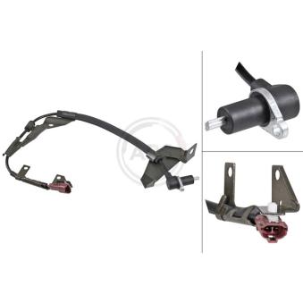 Capteur, vitesse de roue A.B.S. 31961 pour ISUZU TROOPER 3.5 V6 24V AWD - 215cv