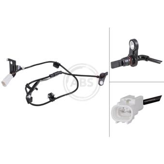 Capteur, vitesse de roue A.B.S. 32011 pour TOYOTA HILUX 2.4 D - 150cv