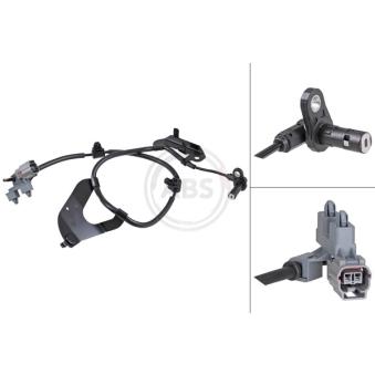 Capteur, vitesse de roue A.B.S. [32021]