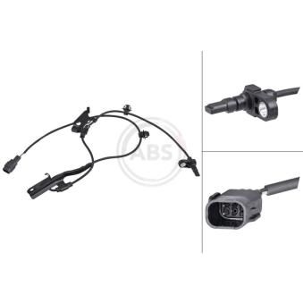 Capteur, vitesse de roue A.B.S. 32094 pour LEXUS NX 300h AWD - 200cv