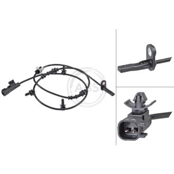 Capteur, vitesse de roue A.B.S. 32119 pour PEUGEOT 5008 1.6 CDTi - 110cv