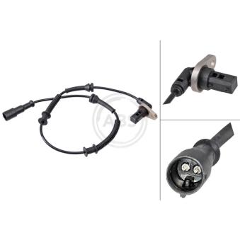 Capteur, vitesse de roue A.B.S. [32179]