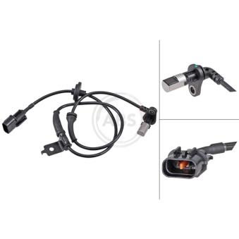 Capteur, vitesse de roue A.B.S. 32182 pour CADILLAC STS 2.5 CRDi - 110cv