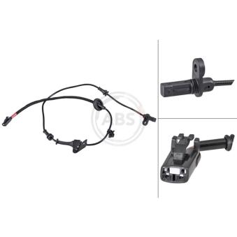 Capteur, vitesse de roue A.B.S. 32189 pour KIA CERATO 2,0 CVVT - 160cv Capteur, vitesse de roue A.B.S. 32189 pour KIA CERATO 2,0 CVVT - 160cv