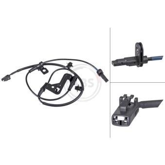 Capteur, vitesse de roue A.B.S. 32192 pour HYUNDAI ELANTRA 1.6 - 128cv