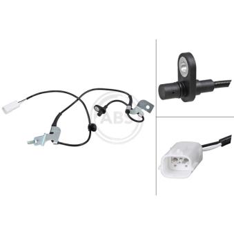 Capteur, vitesse de roue A.B.S. 32206 pour RENAULT R11 2.0 - 160cv