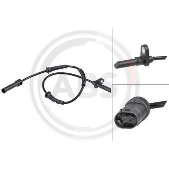 Capteur, vitesse de roue A.B.S. OEM 34526850762