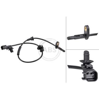 Capteur, vitesse de roue A.B.S. 32235 pour AUDI TT EV - 283cv