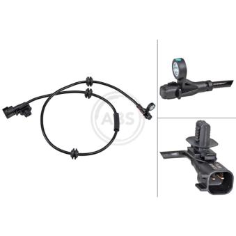 Capteur, vitesse de roue A.B.S. [32261]