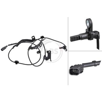 Capteur, vitesse de roue A.B.S. OEM 8954376010 Capteur, vitesse de roue A.B.S. OEM 8954376010