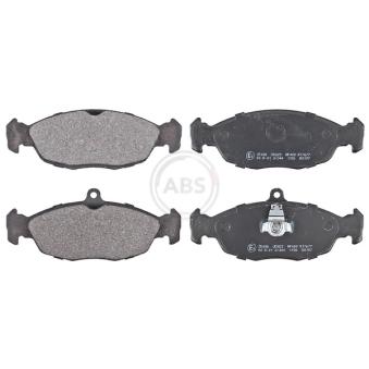 Jeu de 4 plaquettes de frein arrière A.B.S. [35006]