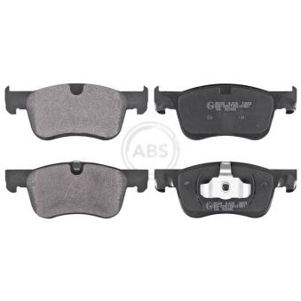 Jeu de 4 plaquettes de frein avant A.B.S. [35029]
